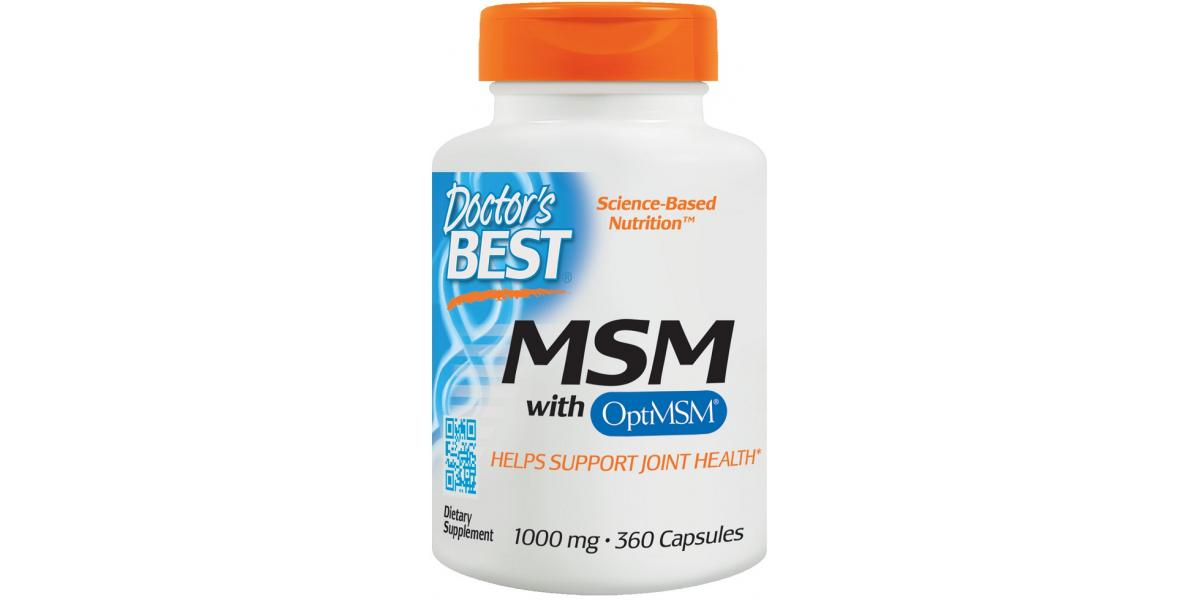 Doctor's Best MSM with OptiMSM Powerbody.eu wholesale sports