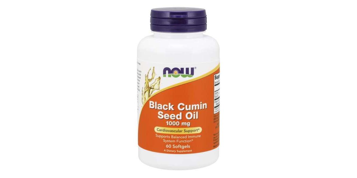 NOW Foods Black Cumin Seed Oil - 60 softgels - Powerbody.eu - wholesale