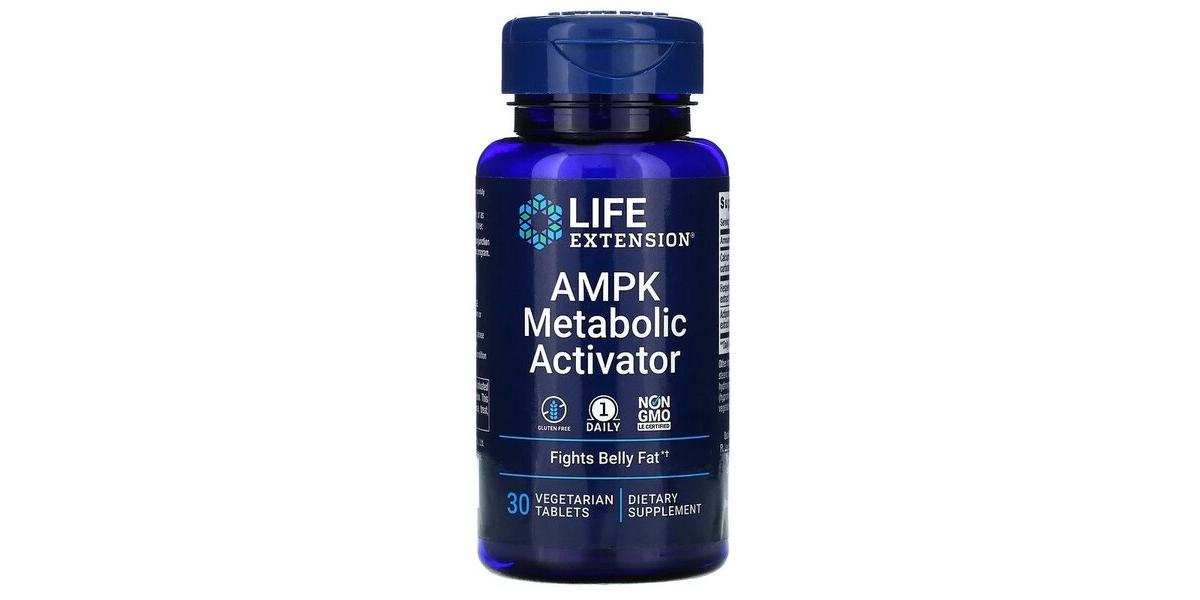 Life Extension AMPK Metabolic Activator 30 vegetarian tabs