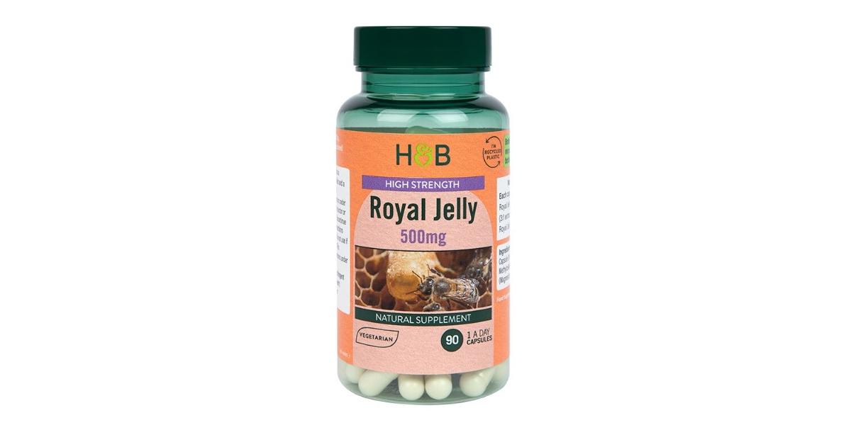 Holland & Barrett High Strength Royal Jelly, 500mg 90 caps