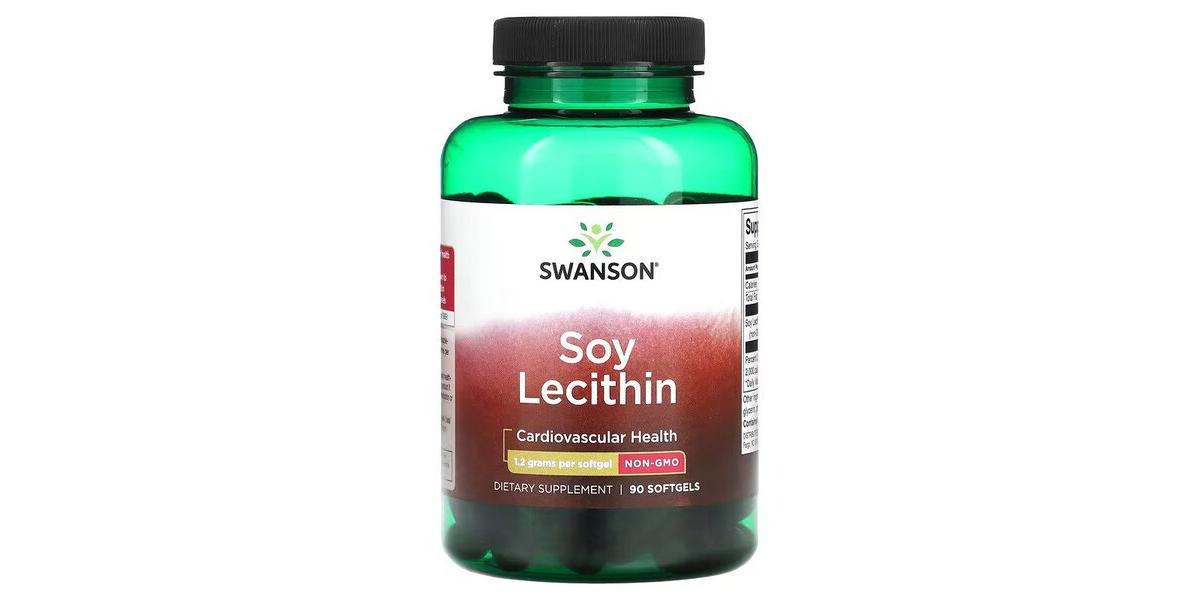 Swanson Soy Lecithin, 1200mg 90 softgels Powerbody.eu wholesale
